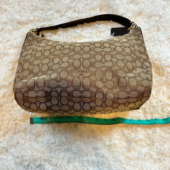 Coach c1757-f58284 East/West Celeste Hobo Signature Canvas  Shoulder Bag - Picture 11 of 14